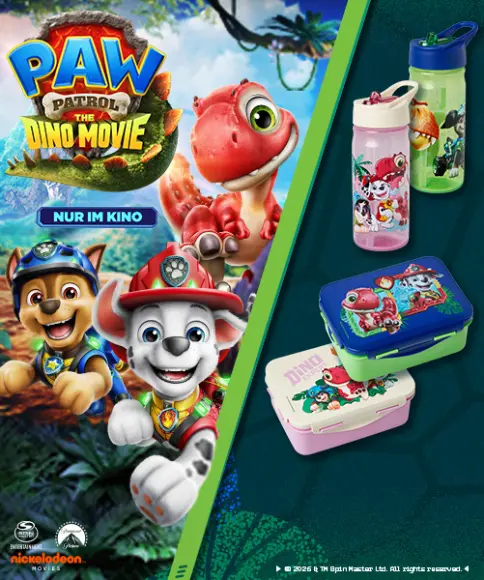 PAW Patrol Kinder T-Shirts mit beliebten Charakteren aus PAW Patrol: Dino Movie für Jungen und Mädchen