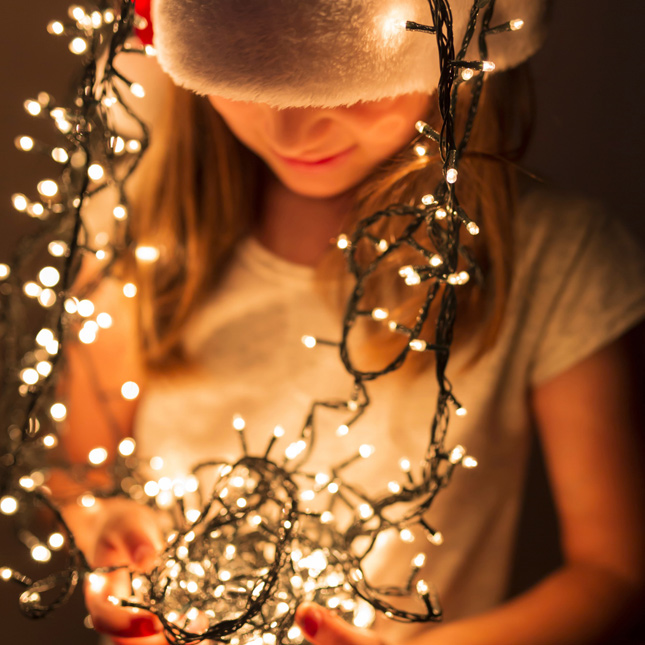 Zauberhafte Weihnachtsbeleuchtung